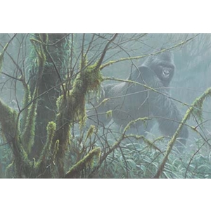 Intrusion - Mountain Gorilla by Robert Bateman
