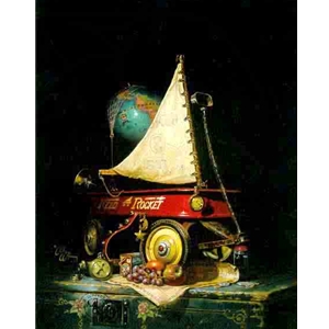 The Redd Rocket by fantasy artist Dean Morrissey