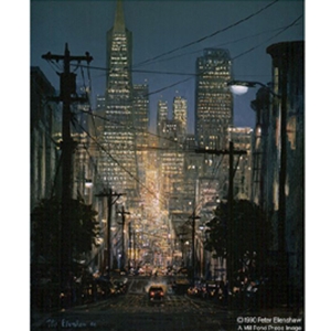 The Glow of San Francisco by Peter Ellenshaw