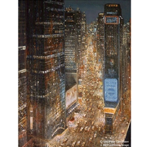 Times Square - New York City by Peter Ellenshaw