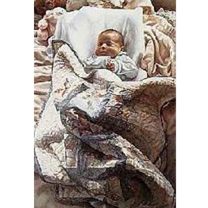 Small Miracle - baby by artist Steve Hanks