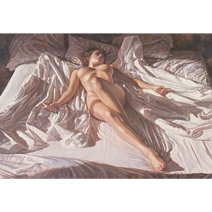 Like an Angel by figurative artist Steve Hanks