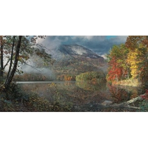 Table Rock in Autumn - North Carolina landscape by artist Phillip Philbeck