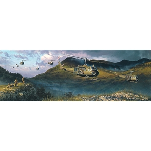 The Long Green Line - AIRCAV on the move by William Phillips