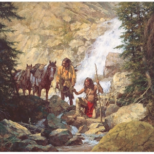 ~ The Trackers by Howard Terpning