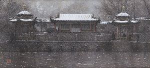 Xian Temple by James Bama