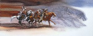 Wolves of the Crow by Bev Doolittle