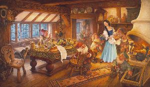 Snow White and the Seven Dwarves by Scott Gustafson