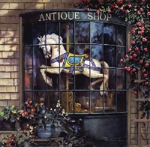 The Antique Shop by Paul Landry