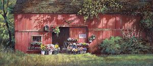 The Flower Barn by Paul Landry