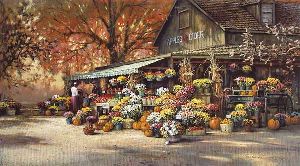 Autumn Market by Paul Landry