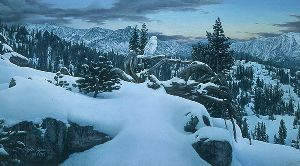 Early Winter in the Mountains by Stephen Lyman