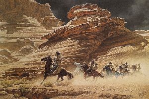 Dust Stained Posse by Frank McCarthy