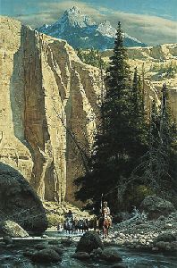 Along the West Fork by Frank McCarthy