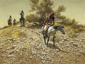 Apache Trackers by Frank McCarthy