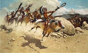 Hoka Hey: Sioux War Cry by Frank McCarthy