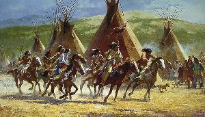 Capture of the Horse Bundle by Howard Terpning