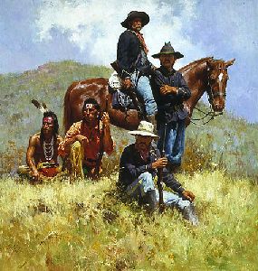 Before the Little Big Horn by Howard Terpning