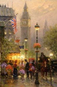 Old London by G. Harvey